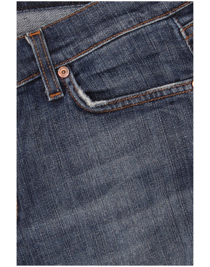 7 For All Mankind Womens Bootcut Jeans W31 L30 Blue Cotton