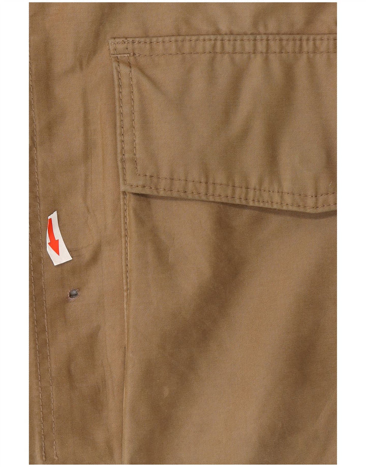 Timberland Mens Utility Jacket UK 40 Large Beige Cotton