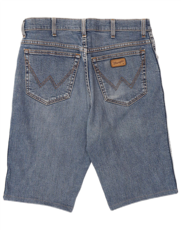 WRANGLER Mens Denim Shorts W33 Medium  Blue Cotton