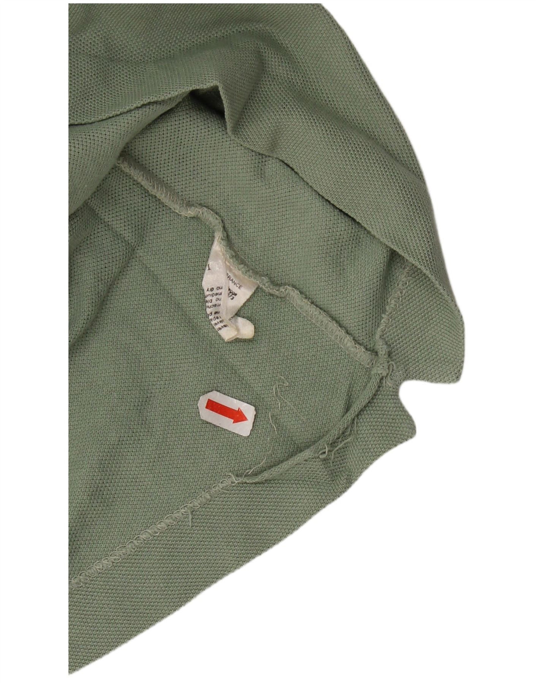 Lacoste Mens Polo Shirt Size 5 Large Green Cotton