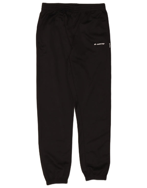 Lotto Mens Tracksuit Trousers Joggers Large Black Polyester