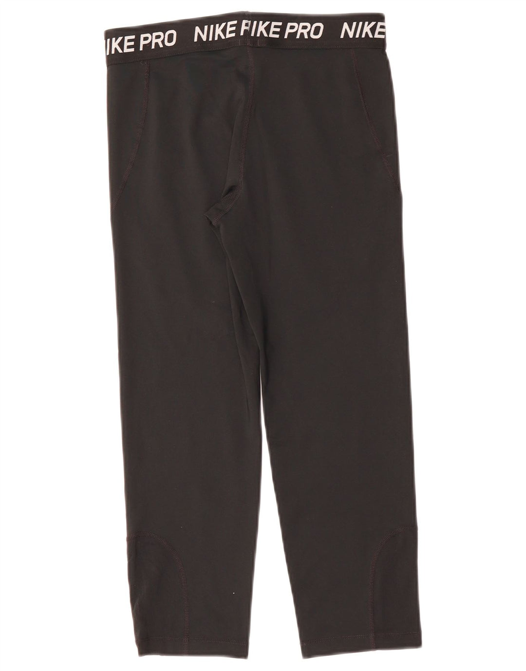 NIKE Girls Dri Fit Graphic Leggings 13-14 Years XL Black