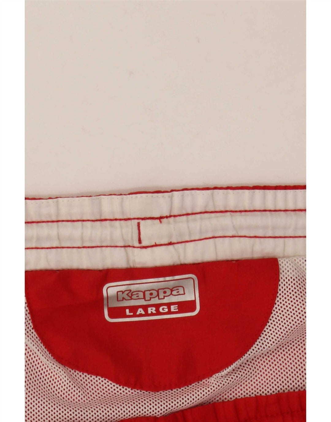 Kappa Mens Graphic Swimming Shorts Large Red