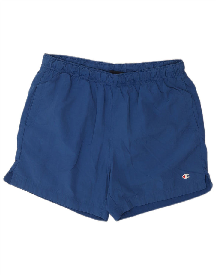 Champion Mens Swimming Shorts Large Blue