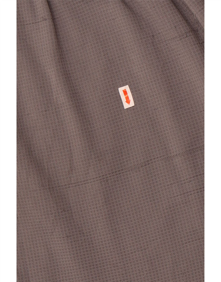 Russell Athletic Mens Graphic Sport Shorts Medium Grey Colourblock