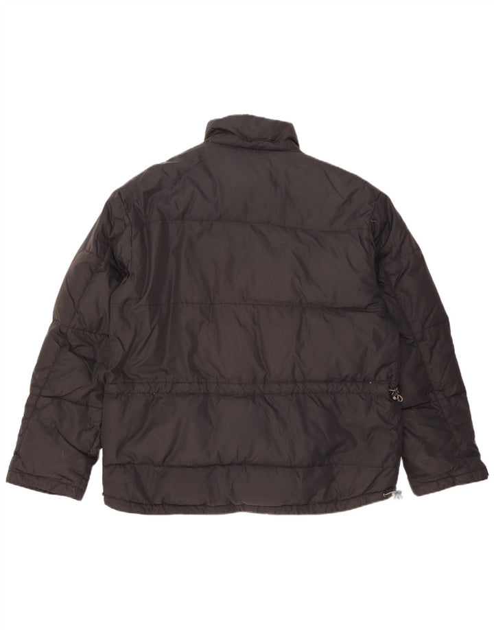 Geox Mens Padded Jacket UK 42 XL Black Polyamide