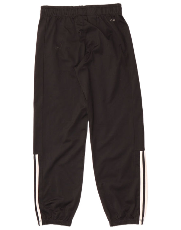 Adidas Boys Climalite Tracksuit Trousers Joggers 11-12 Years Black