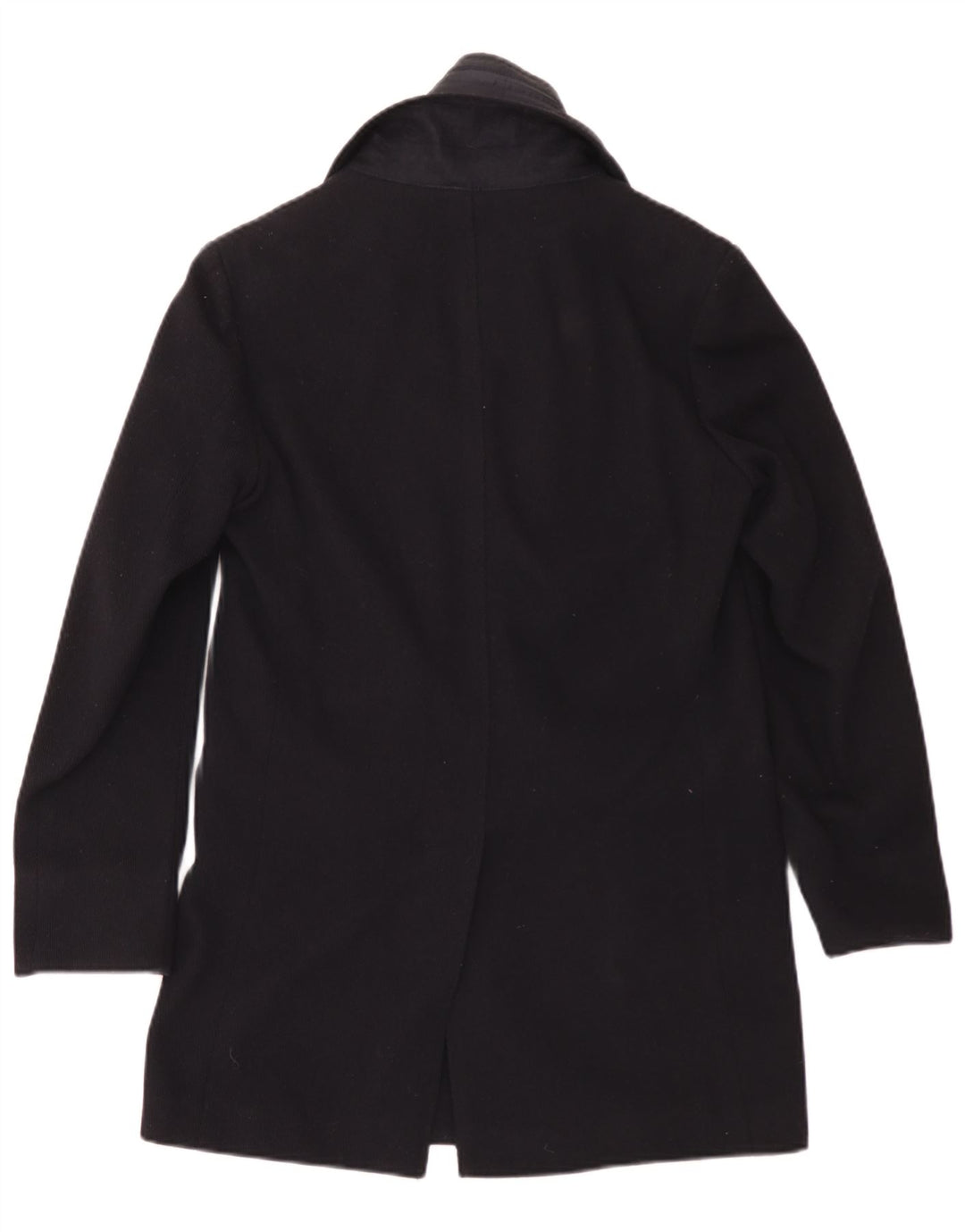 Fay Boys Overcoat 11-12 Years Navy Blue Wool