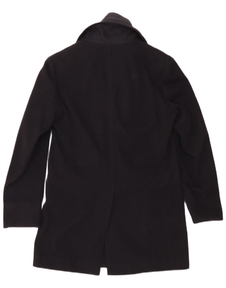 Fay Boys Overcoat 11-12 Years Navy Blue Wool