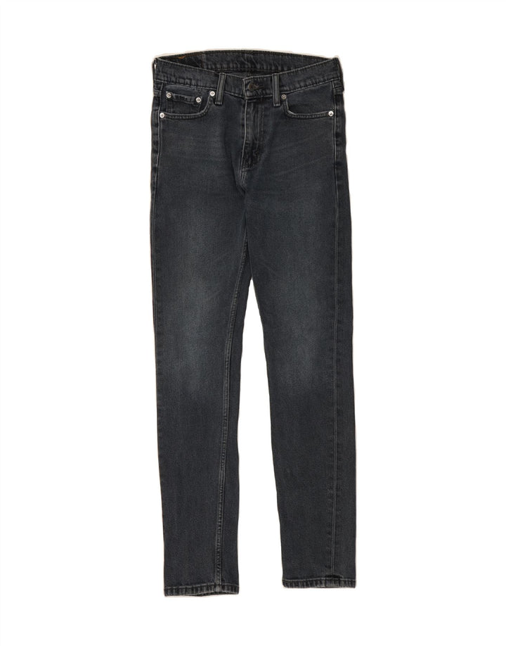 LEVI'S Mens Slim Jeans W30 L32 Black Cotton Vintage Levi's and Second-Hand Levi's from Messina Hembry 