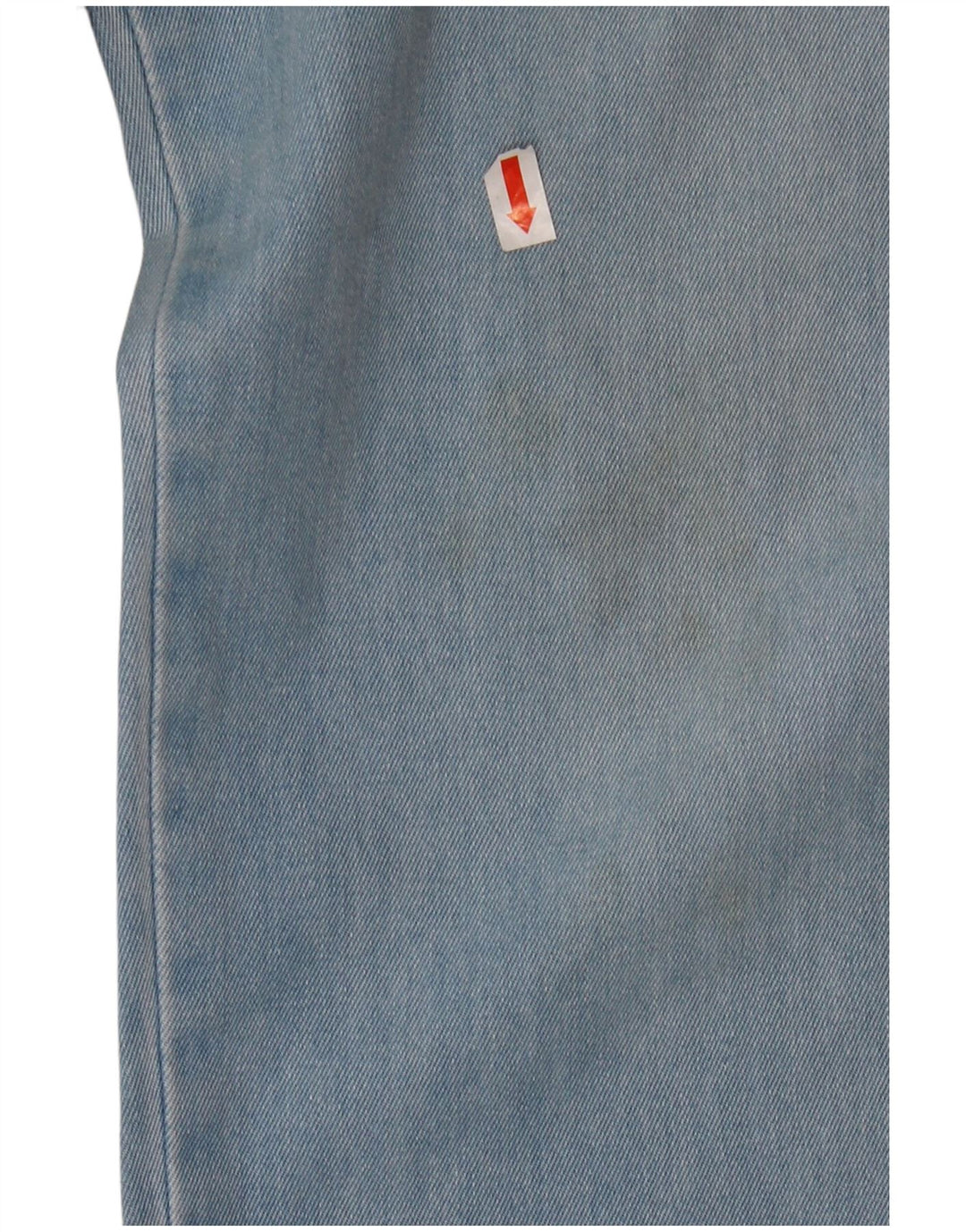 MOSCHINO Womens High Waist Tapered Jeans W33 L27 Blue Cotton