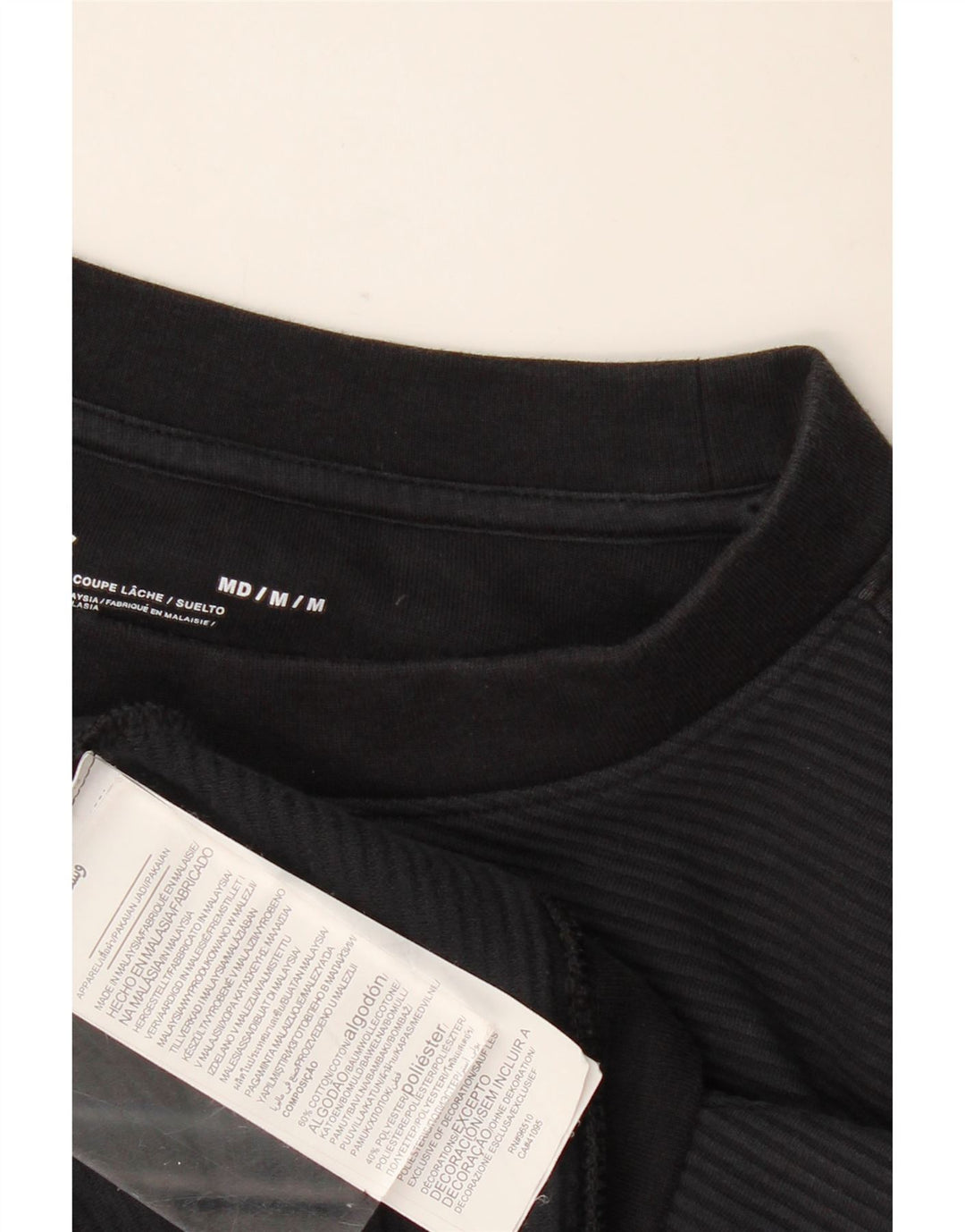 Under Armour Womens Oversized Graphic T-Shirt Top UK 14 Medium Black