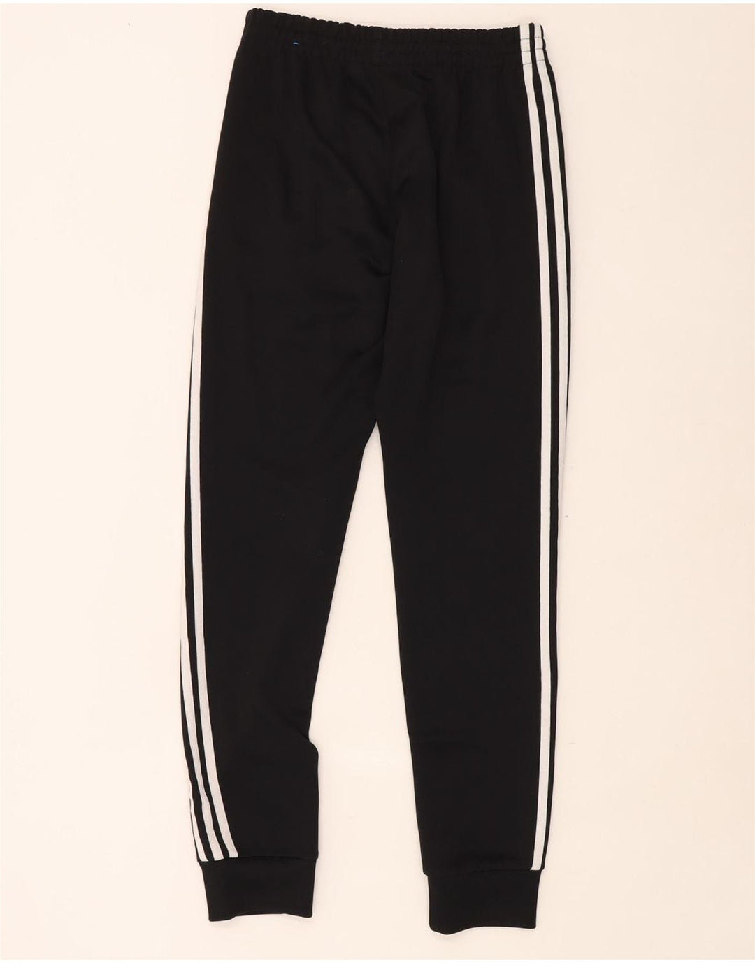 Adidas Mens Tracksuit Trousers Joggers Small Black Polyester
