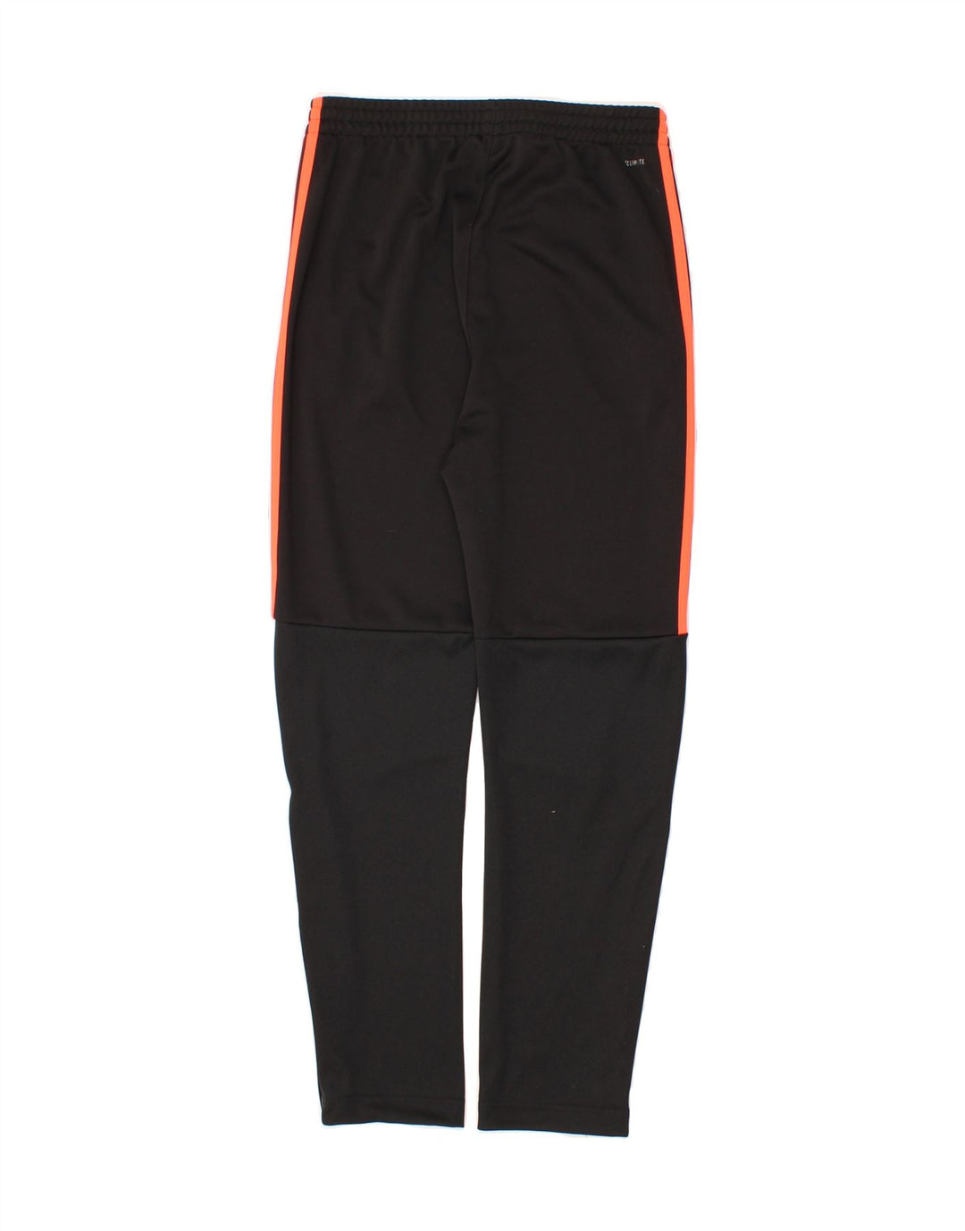 ADIDAS Boys Climalite Tracksuit Trousers 13-14 Years Black Polyester Vintage Adidas and Second-Hand Adidas from Messina Hembry 