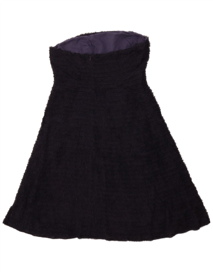 J. CREW Womens Strapless Dress UK 12 Medium Navy Blue