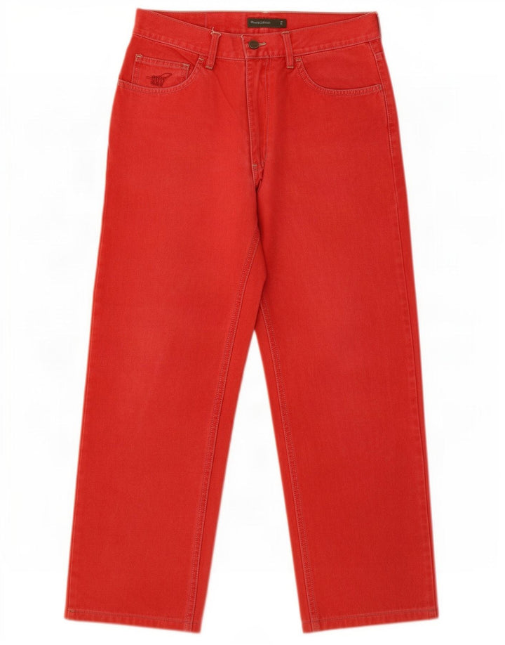 Henry Cottons Mens Straight Jeans W31 L27 Red