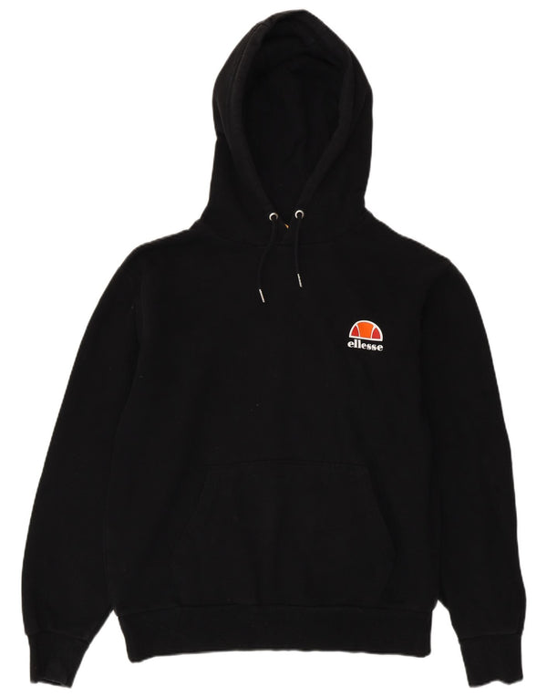 Ellesse Mens Hoodie Jumper XL Black Cotton