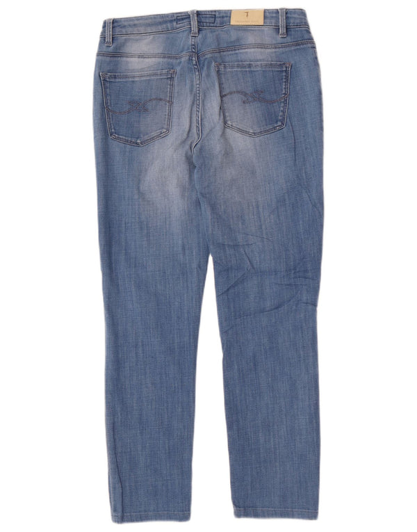 Trussardi Womens Cropped Jeans W28 L26 Blue