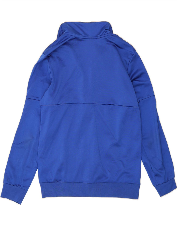 ADIDAS Boys Tracksuit Top Jacket 13-14 Years Blue Polyester Vintage Adidas and Second-Hand Adidas from Messina Hembry 