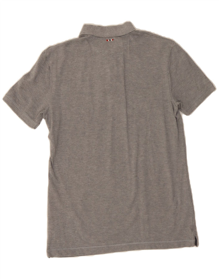 NAPAPIJRI Mens Polo Shirt Small Grey Vintage Napapijri and Second-Hand Napapijri from Messina Hembry 