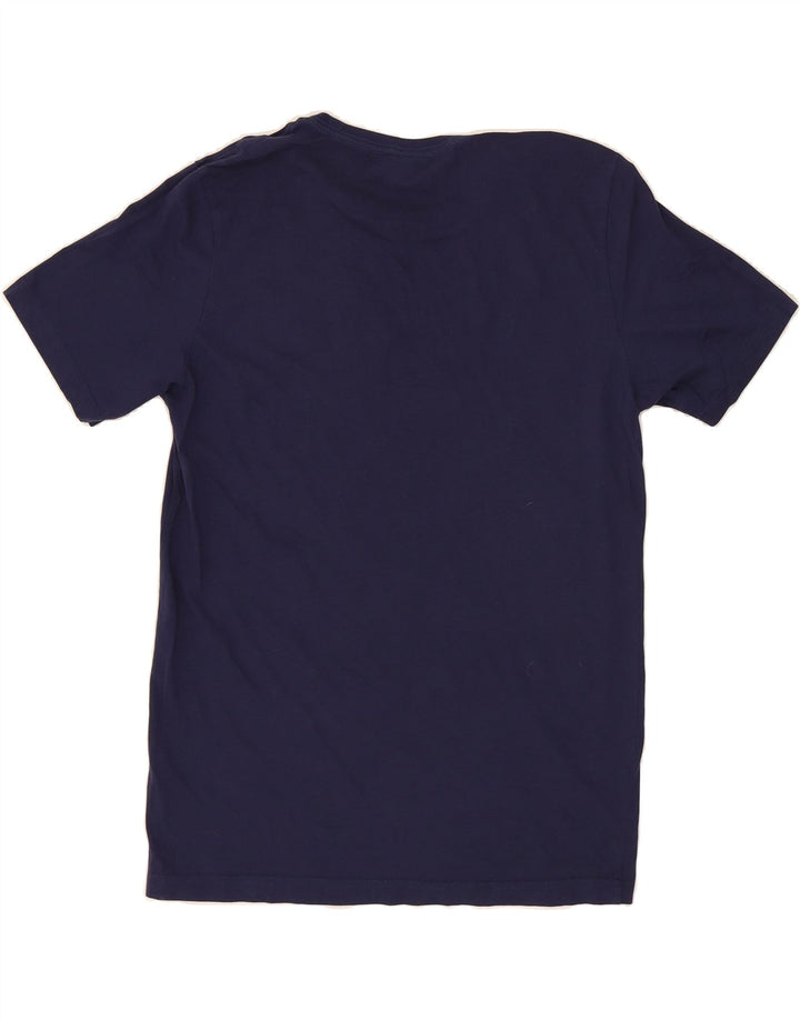 PUMA Mens T-Shirt Top Medium Navy Blue Vintage Puma and Second-Hand Puma from Messina Hembry 
