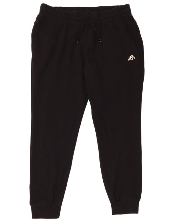 Adidas Womens Graphic Tracksuit Trousers Joggers UK 16/18 Large Black