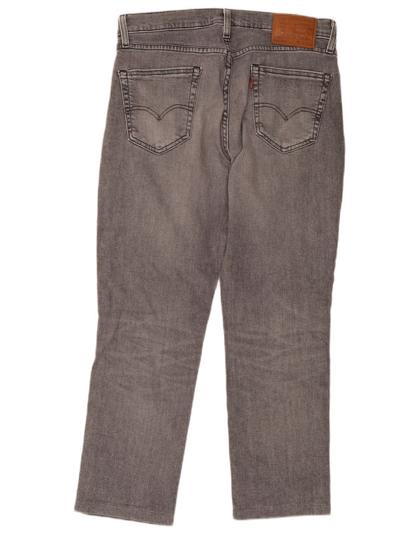 Levi's Mens 511 Slim Jeans W33 L32 Grey Cotton