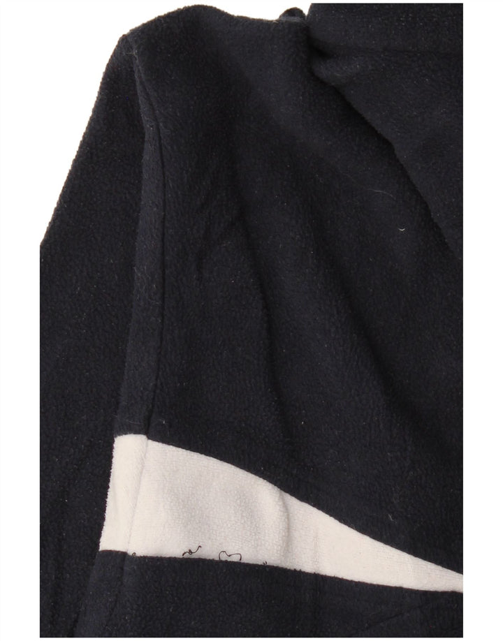 Colmar Mens Polartec Zip Neck Fleece Jumper Medium Navy Blue Polyester