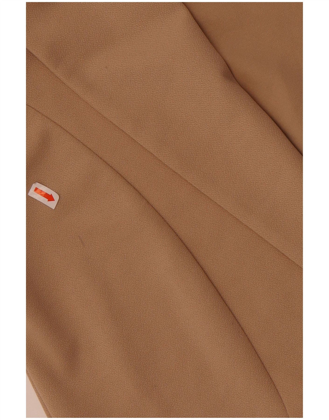 Quiz Womens 3/4 Sleeve Open Blazer Jacket UK 12 Medium  Beige Polyester