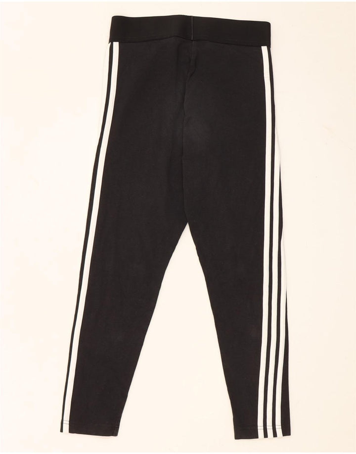 Adidas Womens Leggings UK 8/10 Small Black