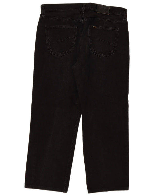 Lee Mens Straight Jeans W36 L27 Black