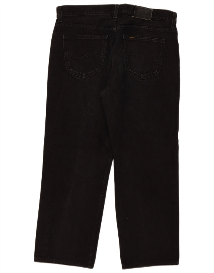 Lee Mens Straight Jeans W36 L27 Black