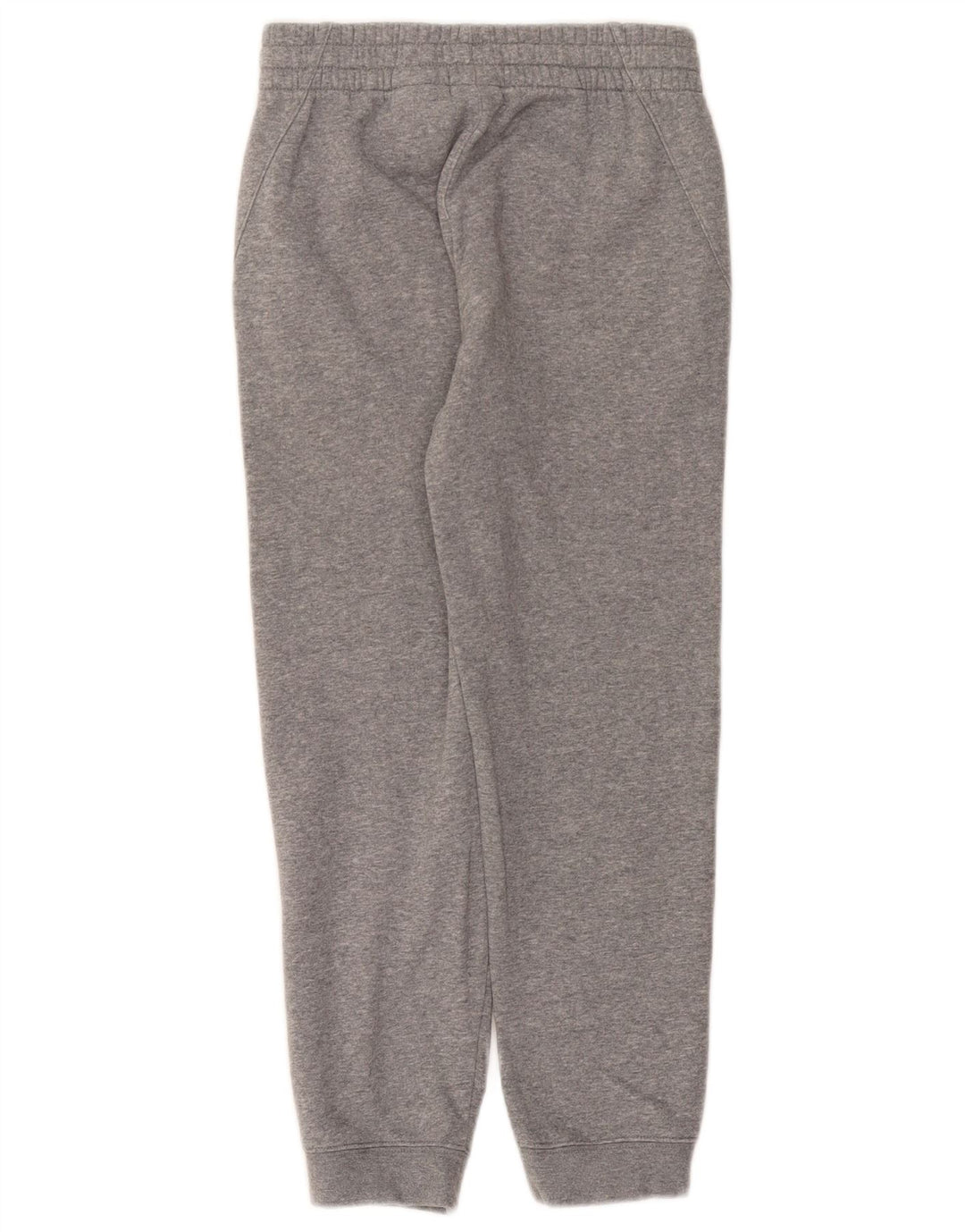 NIKE Boys Tracksuit Trousers Joggers 10-11 Years Medium Grey Cotton