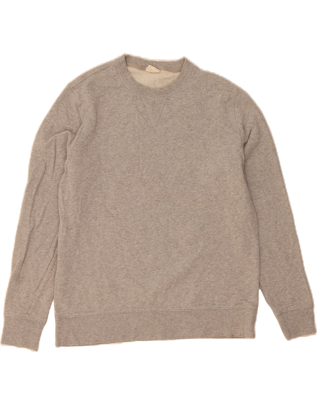 MARKS & SPENCER Mens Sweatshirt Jumper XL Grey Cotton Vintage Marks & Spencer and Second-Hand Marks & Spencer from Messina Hembry 
