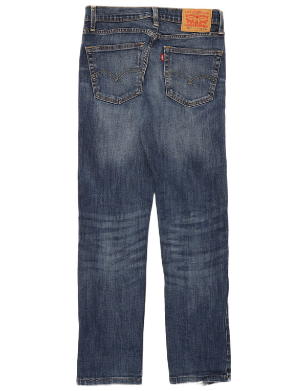 Levi's Mens 511 Distressed Slim Jeans W30 L29 Blue Cotton