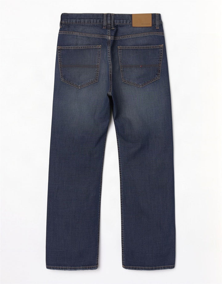Tommy Hilfiger Mens Straight Jeans W36 L32 Blue