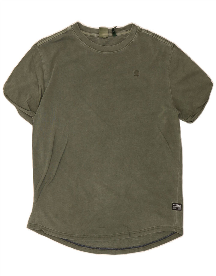 G-STAR Mens T-Shirt Top Small Green Vintage G-Star and Second-Hand G-Star from Messina Hembry 