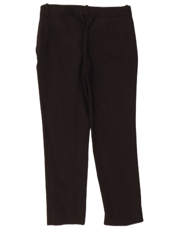 ZARA Womens Slim Chino Trousers EU 38 Small W28 L27 Black