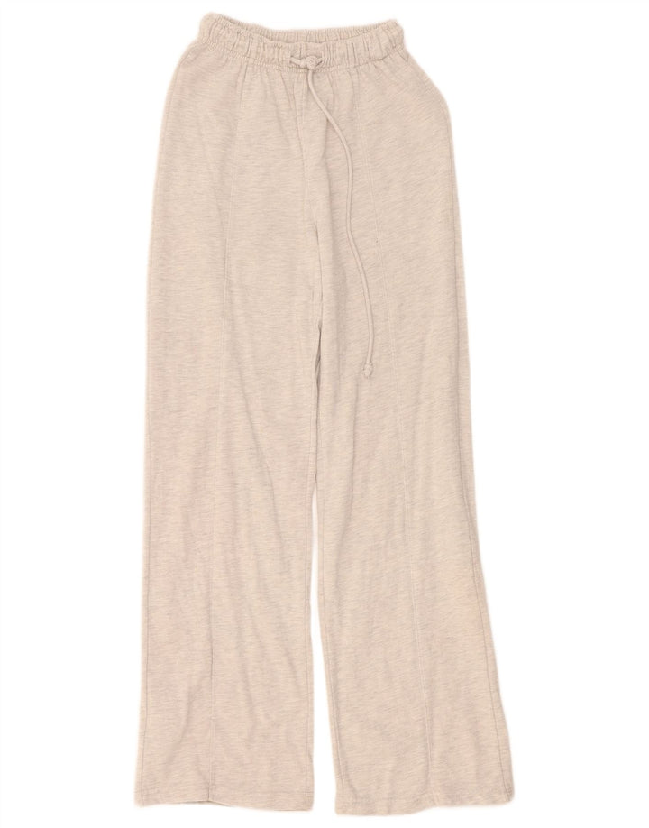 Zara Womens Tracksuit Trousers UK 10 Small Grey