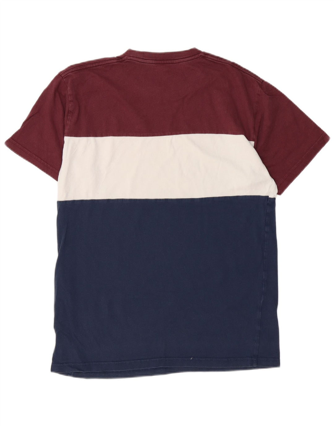 VANS Mens Graphic T-Shirt Top Medium Multicoloured Colourblock Cotton