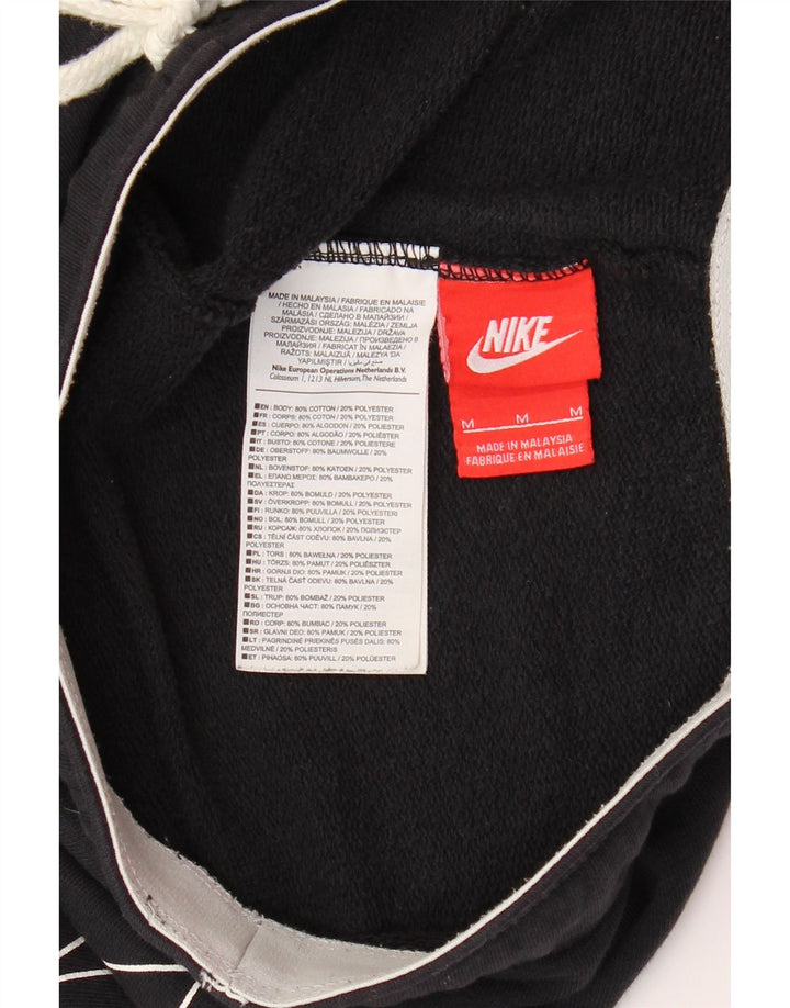 NIKE Mens Graphic Sport Shorts Medium Black Cotton