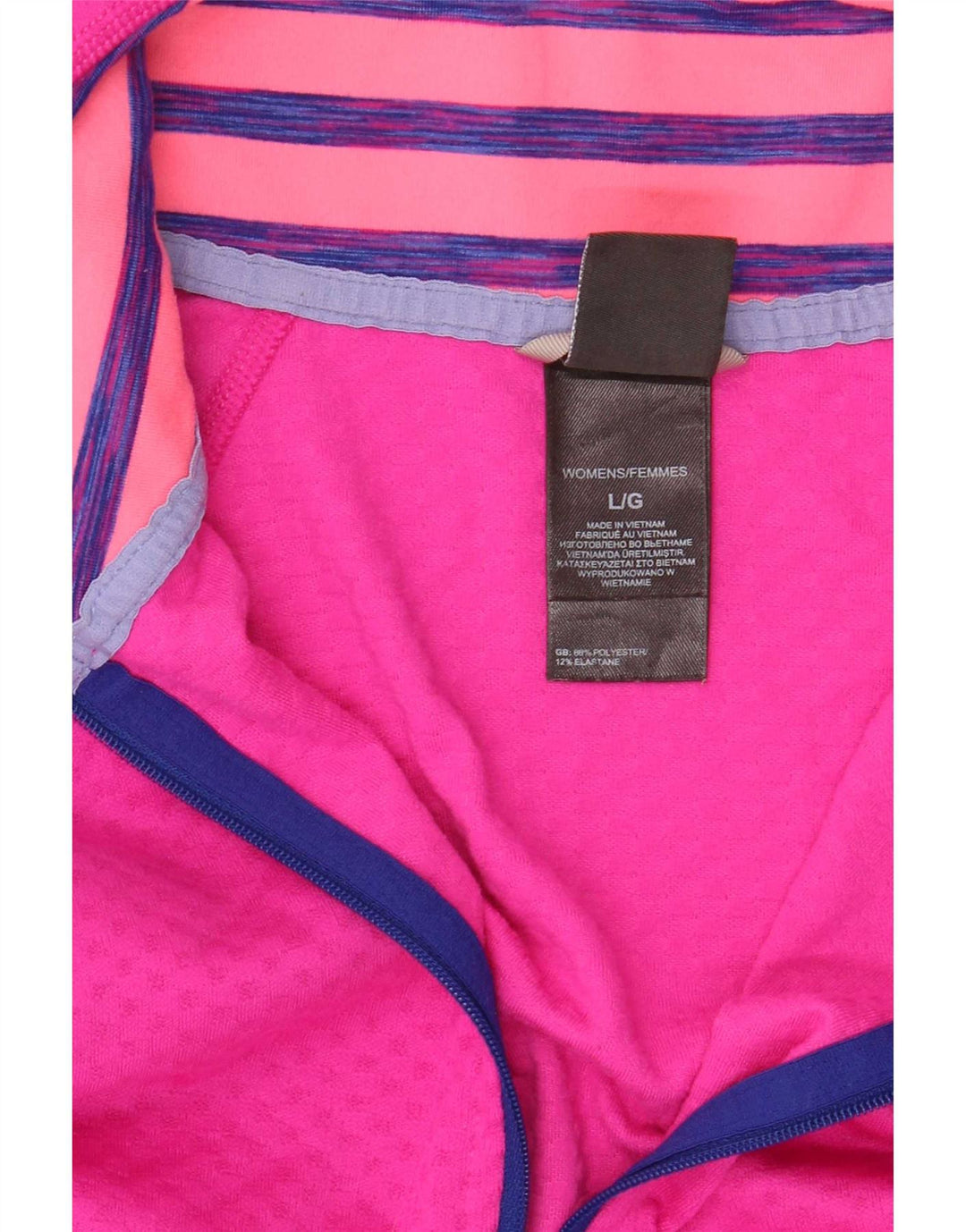 The North Face Womens Pullover Tracksuit Top UK 14 Large Pink Spotted