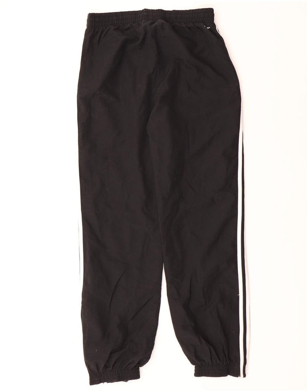 Adidas Boys Climalite Tracksuit Trousers Joggers 13-14 Years Black