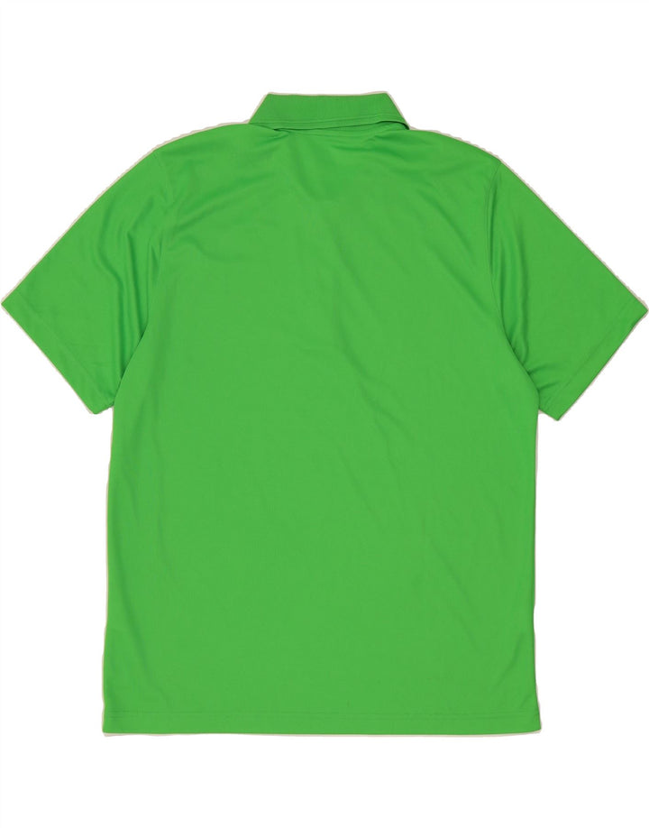 ODLO Mens Polo Shirt Large Green Polyester Vintage Odlo and Second-Hand Odlo from Messina Hembry 
