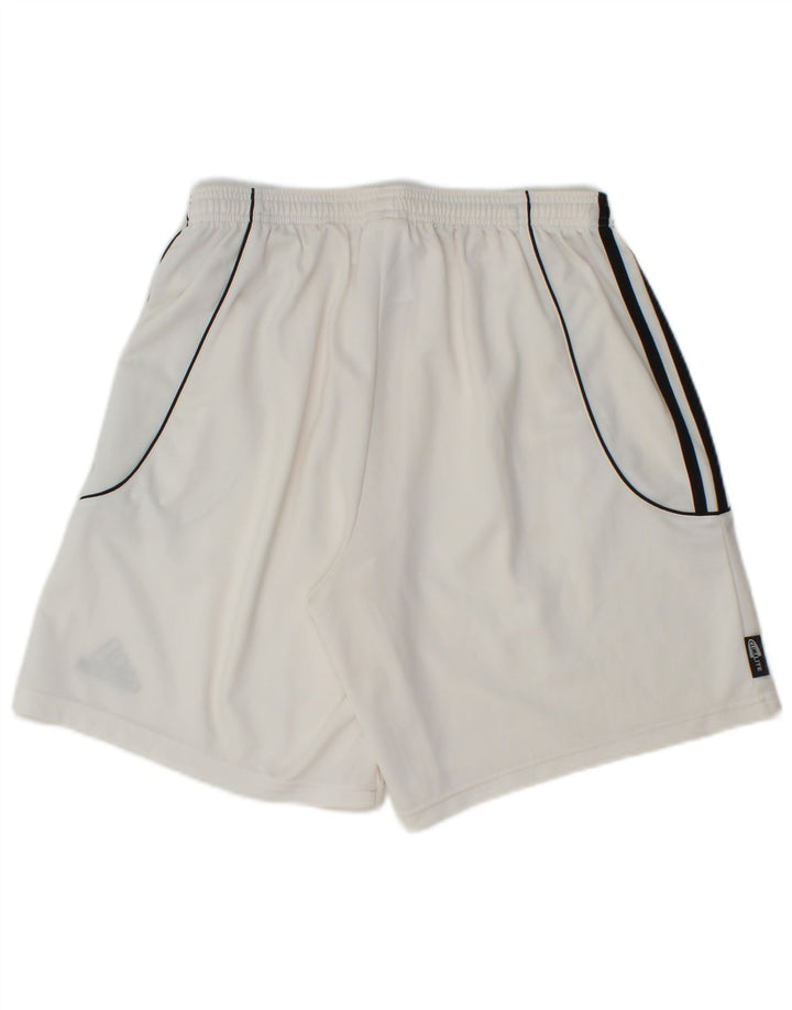 Adidas Mens Climalite Sport Shorts Medium  White Polyester