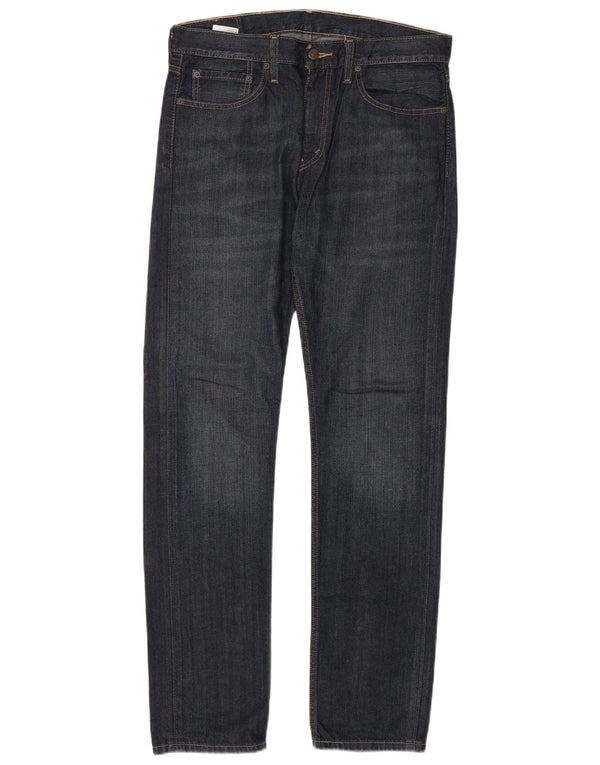 Levi's Mens 508 Tapered Jeans W32 L34 Navy Blue Cotton