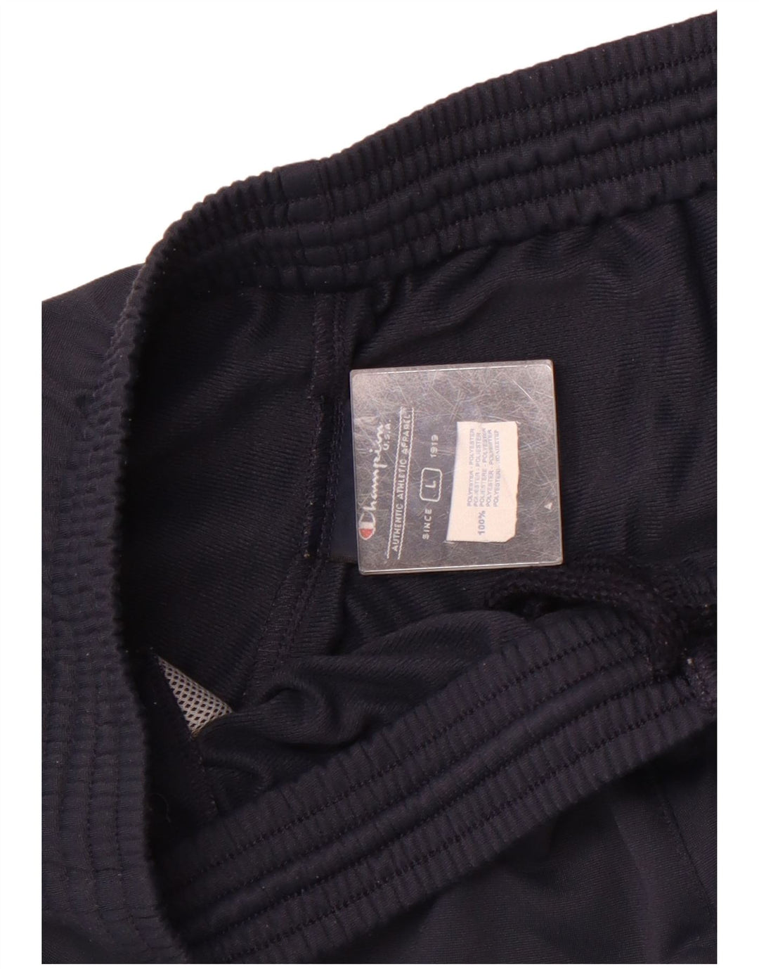 Champion Mens Tracksuit Trousers Large Navy Blue Polyester