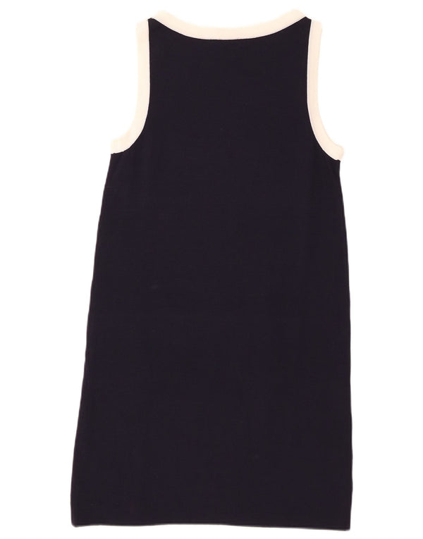 Marina Yachting Womens Jumper Dress UK 10 Small Navy Blue Colourblock
