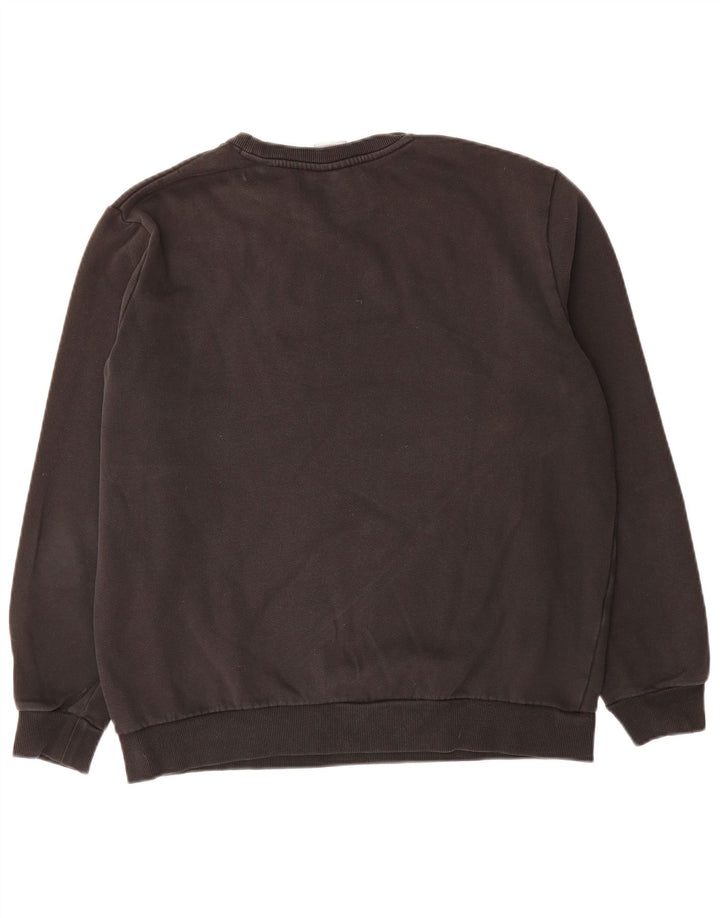 PUMA Mens Graphic Sweatshirt Jumper Large Black Cotton