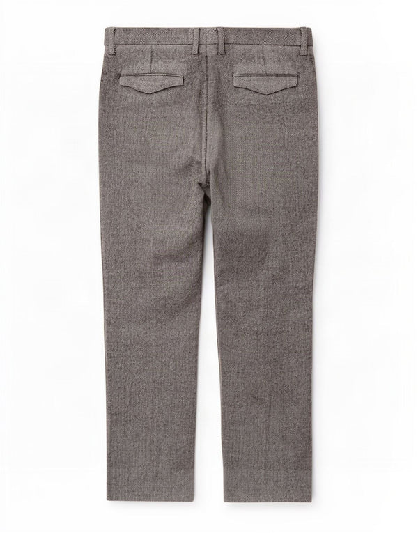 Marks & Spencer Mens Autograph Suit Trousers W36 L28 Grey Herringbone